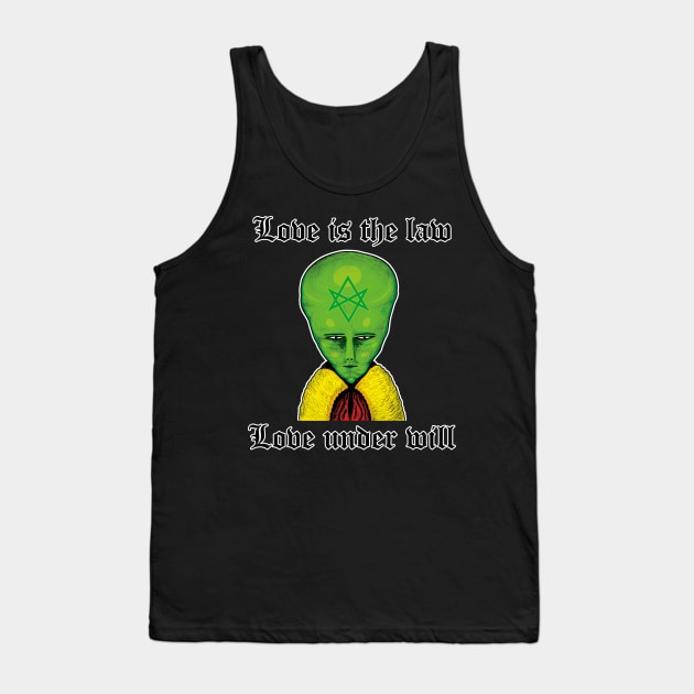 Alien Aiwass LAM Tank Top by Creative Style